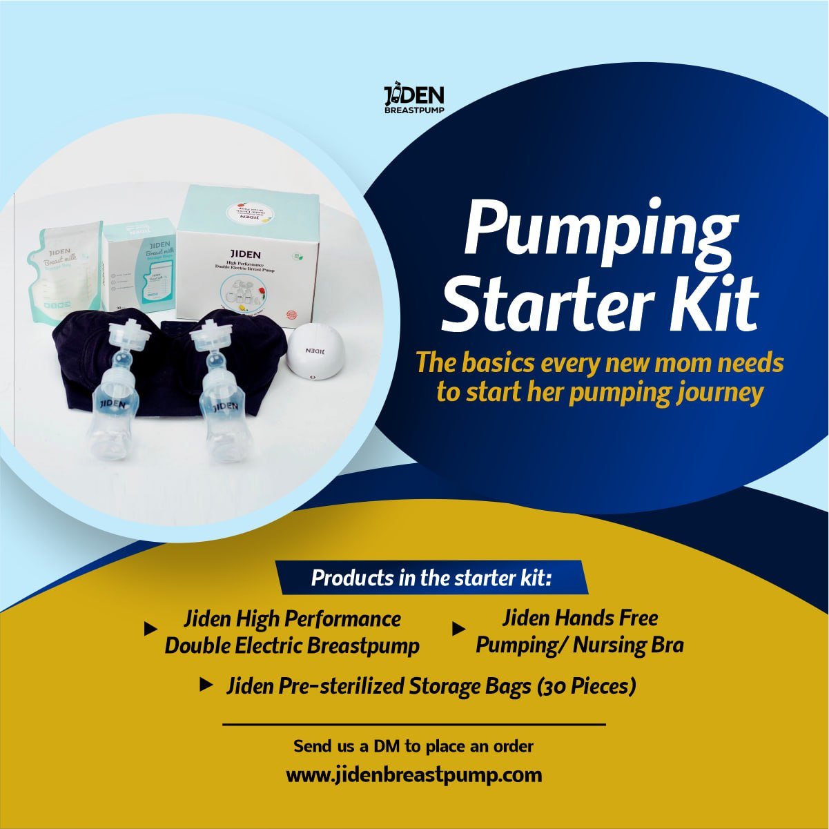 Jiden pumping starter kit