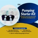 Jiden hands free pumping and nursing bra