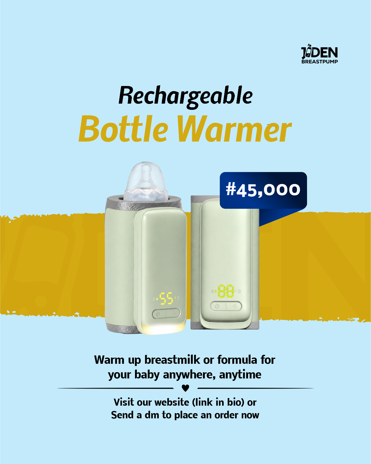 Portable rechargeable warmer